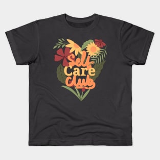 self care club2 Kids T-Shirt